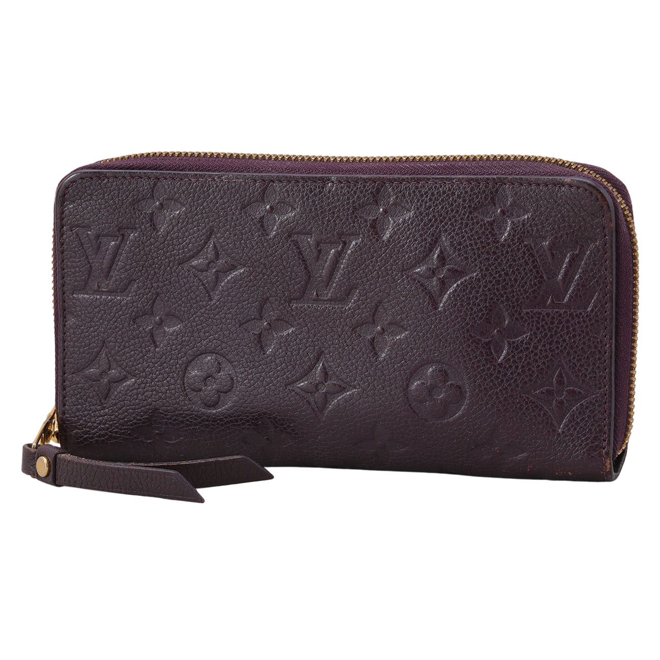 LOUIS VUITTON(USED)루이비통 앙프렝뜨 지퍼 장지갑